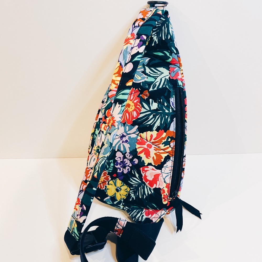 Vera Bradley Mini Sling Backpack Happy Blooms